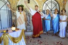 Греческая свадьба. Тематическая регистрация брака. Свадьба древних греков