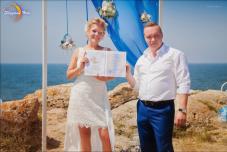 Выездная церемония в Крыму.Места для выездной церемонии в Крыму на берегу моря  